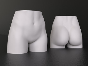 Holder pot female hips Modelo de Impressão 3D