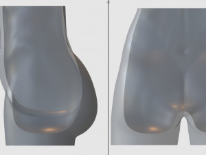 Holder pot female hips Modelo de Impressão 3D