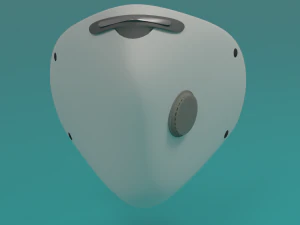 maschera medica Modello 3D