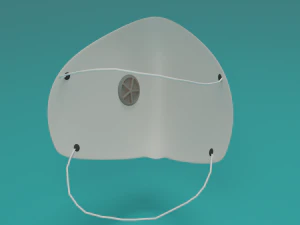 maschera medica Modello 3D