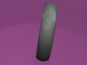 cincin segi Model 3D