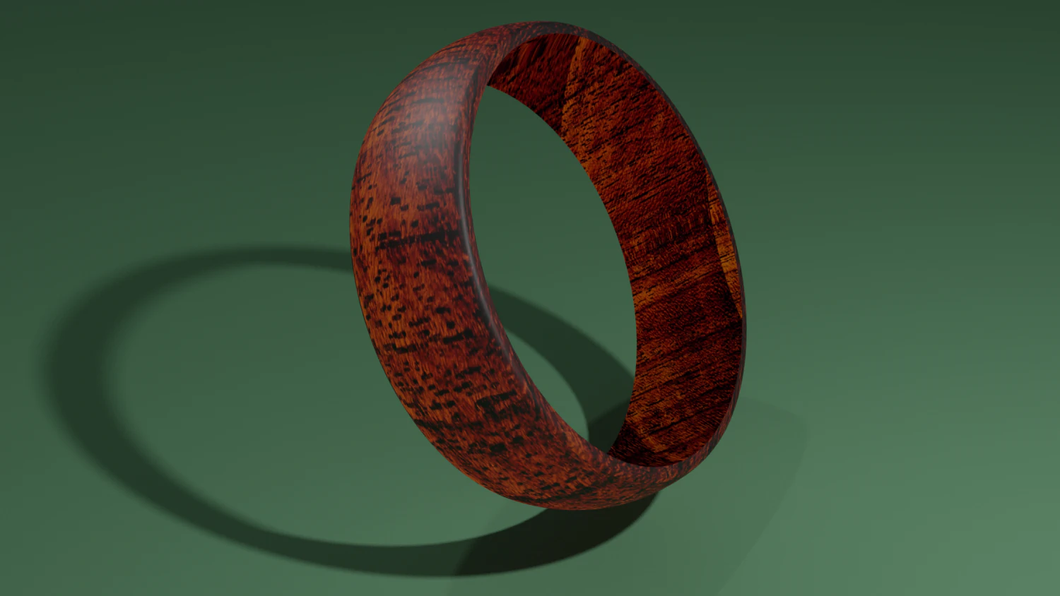 wooden ring 3D Model .c4d .max .obj .3ds .fbx .stl .blend
