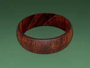 wooden ring 3D Model