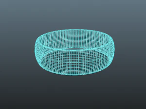 wooden ring 3D Model