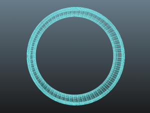 wooden ring 3D Model