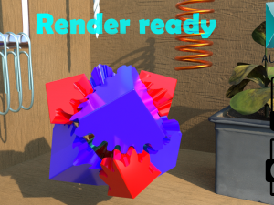 cubeartscene Modèle 3D