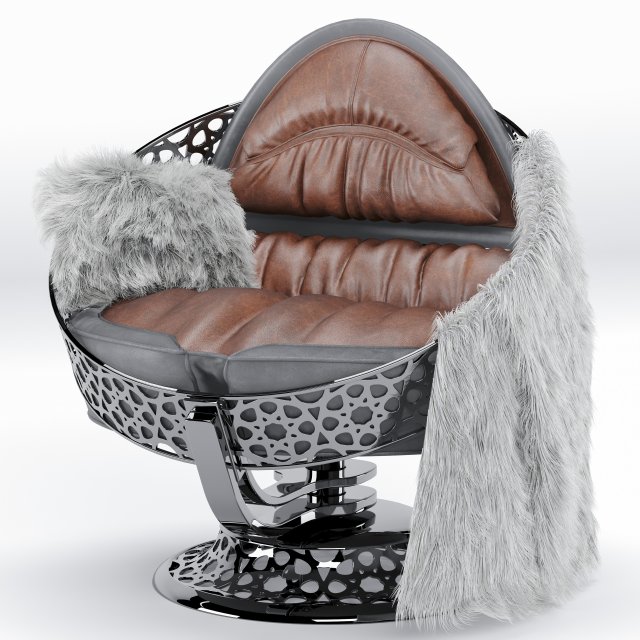 Spin comfort armchair Modèle 3D .c4d .max .obj .3ds .fbx .stl .blend 