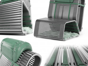 Wooden chair Modelo 3D
