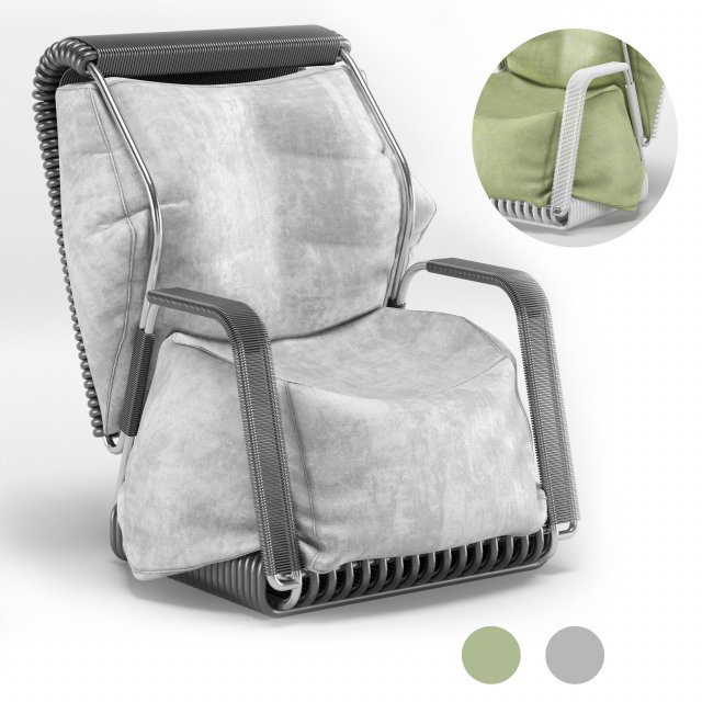 Comfort Armchair 3Dモデル .c4d .max .obj .3ds .fbx .stl .blend 