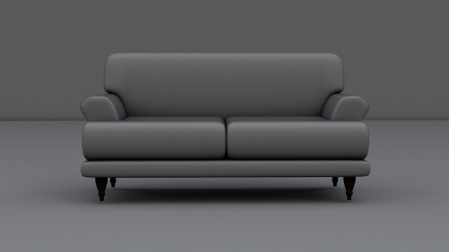 sofa 3D Модель .c4d .max .obj .3ds .fbx .stl .blend 
