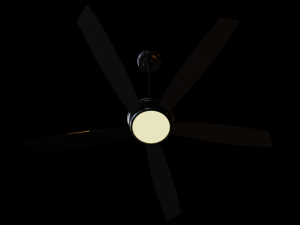 modern fan 3D Модель