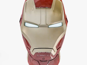 iron man mark 42 helmet 3D Model