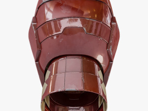 iron man mark 42 helmet 3D Model