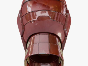 iron man mark 42 helmet 3D Model