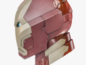 iron man mark 42 helmet 3D Model