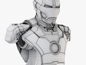 iron man mark 42 bust Modelo 3D