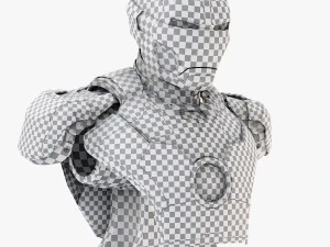 iron man mark 42 bust 3D Model