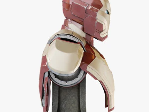 iron man mark 42 bust 3D Model