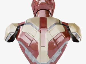 iron man mark 42 bust 3D Model