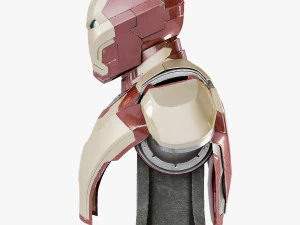 iron man mark 42 bust 3D Model