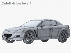 mazda rx-8 Model 3D