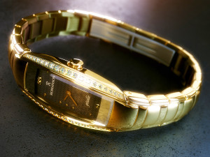 Romanson watches gold plated top