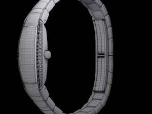 womens wrist watch romanson giselle 3D Model