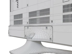 samsung smart tv ue40j6200au 3D Model