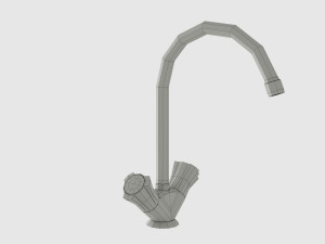 grohe costa mixer Model 3D