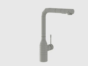 grohe essence new mixer 3D Model