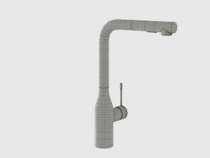 grohe essence new mixer 3D Model