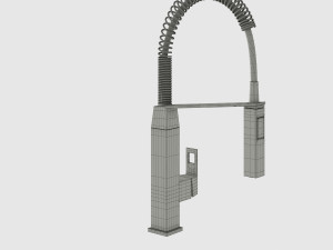 grohe eurocube mixer Modelo 3D