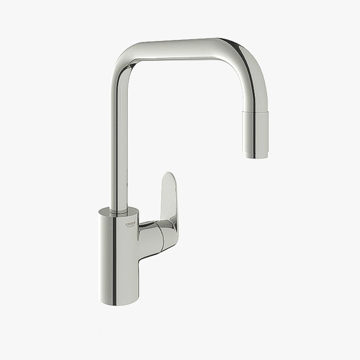 grohe eurodisc cosmopolitan mixer 3D Model .c4d .max .obj .3ds .fbx .stl .blend 