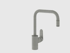 grohe eurodisc cosmopolitan mixer 3D Model