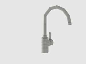 grohe eurosmart cosmopolitan mixer 3D Model
