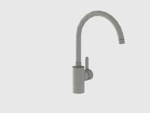 grohe eurosmart cosmopolitan mixer 3D Model