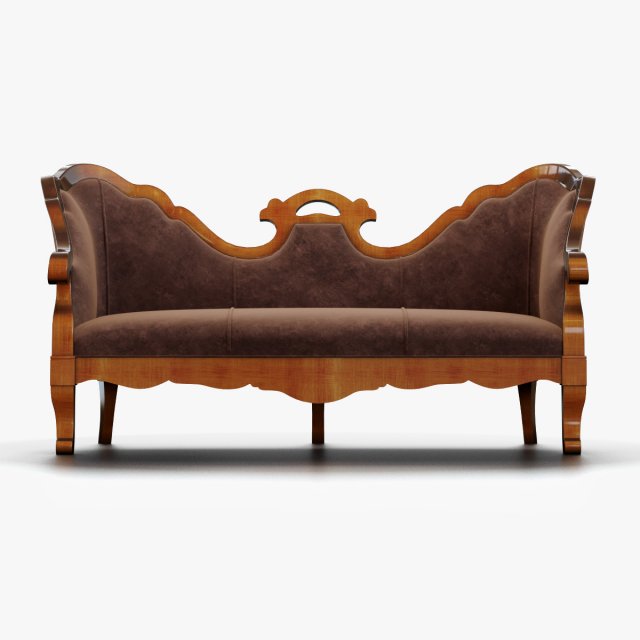 annibale colombo sofa a741 historical collection 3D Модель .c4d .max .obj .3ds .fbx .stl .blend