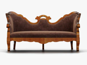 annibale colombo sofa a741 historical collection 3D Model