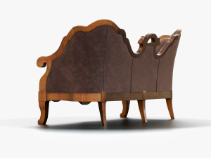 annibale colombo sofa a741 historical collection 3D Модель