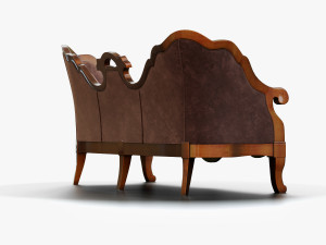 annibale colombo sofa a741 historical collection 3D Модель
