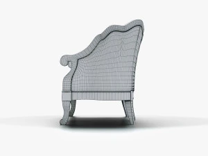 annibale colombo sofa a741 historical collection 3D Model