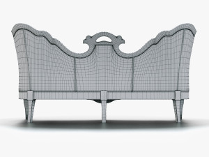 annibale colombo sofa a741 historical collection 3D Модель