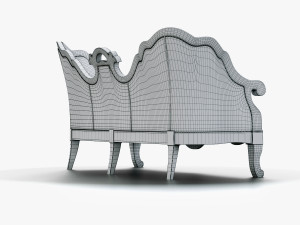 annibale colombo sofa a741 historical collection 3D Модель