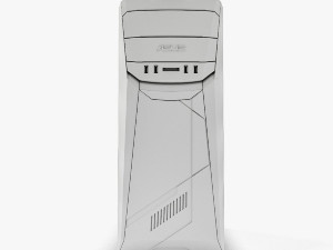 asus rog g11cb system unit desktop computer Modelo 3D