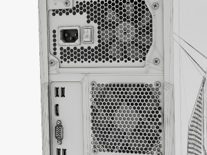 asus rog g11cb system unit desktop computer Modelo 3D