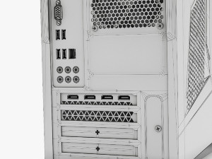 asus rog g11cb system unit desktop computer Modelo 3D