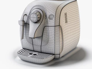 coffee maker philips hd 8649 3D Model