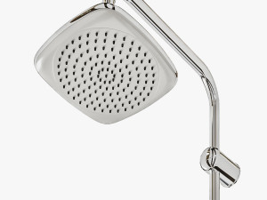 shower set aquanova robot square 8087 venus and mixer grohe bauflow 32811000 3D Model