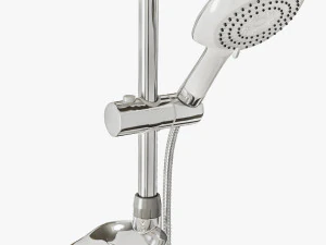 shower set aquanova robot square 8087 venus and mixer grohe bauflow 32811000 3D Model