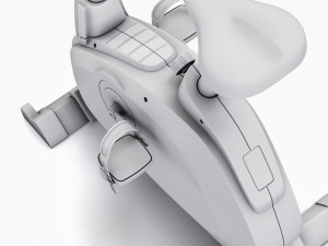 exercise bike kettler axos cycle m 7627-900 3Dモデル